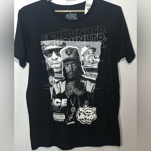 Ice Cold icons black tee Hip Hops 50th anniversary 100% cotton men’s L NWT Ice-T